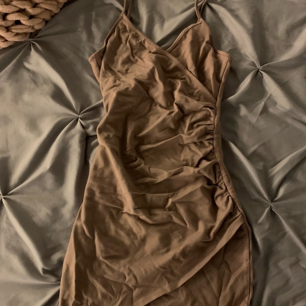 Dark cream Tight dress